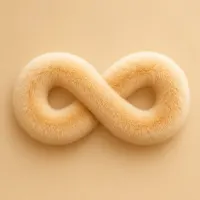 Logo en textura peluche