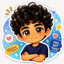 Stickers 2D Estilo Chibi