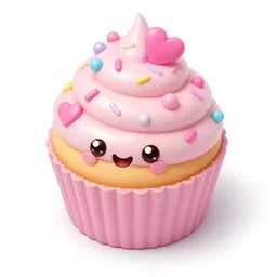Iconos Kawaii 3D