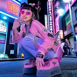 Moda Cyber Japonesa 90s