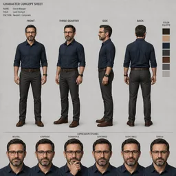 Hoja de Concepto de Personaje