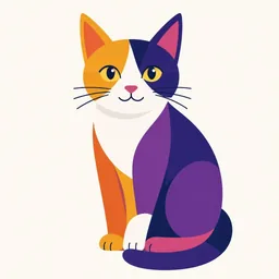 Vector Minimalista Colorido