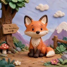 Diorama Artesanal Claymation