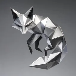 Escultura Metálica Origami