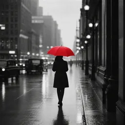 Noir + Acento de Color