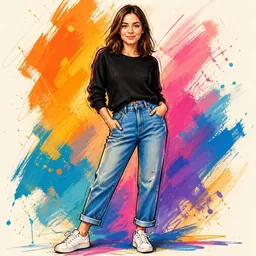 Ilustración Cuerpo Completo