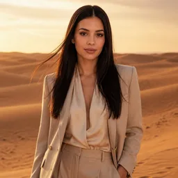 Campaña Moda Desierto Lujo