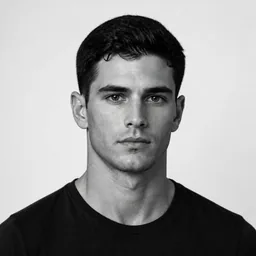 Retrato B/N Minimalista