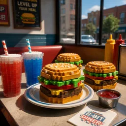 Comida Voxel Minecraft