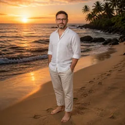 Campaña Playa Atardecer