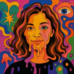 Retrato Psicodélico 70s