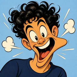 Cartoon Exagerado Clásico